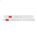 UNI EMOTT liner, 0,4 mm, červený