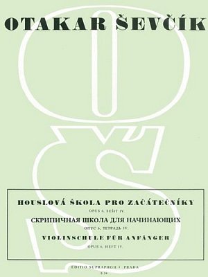 Houslová škola pro začátečníky Opus 6, sešit IV.