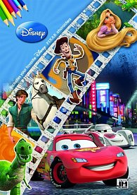 Disney filmy 2 - Omalovánky A4