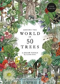 Around the World in 50 Trees (1000-Piece Jigsaw Puzzle)