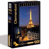 Puzzle Fluorescentní 1000 dílků Paříž