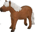 Pony shetlandský figurka