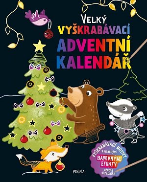 Velký vyškrabávací adventní kalendář, 1.  vydání
