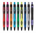 Spoko Active kuličkové pero, Easy Ink, modrá náplň, displej, mix barev