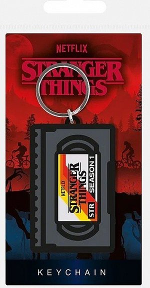 Stranger Things Klíčenka gumová - VHS