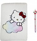 Hello Kitty set zápisníku a propisky Sanrio
