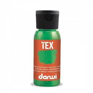 DARWI TEX barva na textil - Zelená jedlová 50 ml