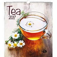 Kalendář nástěnný 2017 - Čaj
