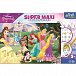 Trefl Puzzle Veselé princezny super maxi 24 dílků - oboustranné