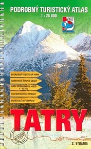 Tatry - turistický atlas 1:25 000