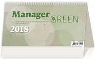 Kalendář stolní 2018 - Manager Green