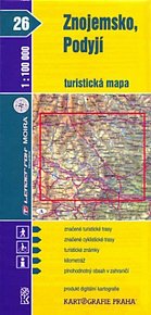 1:100T (26)-Znojemsko, Podyjí (turistická mapa)