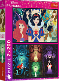 Puzzle 2x200 dílků Disney Princezny