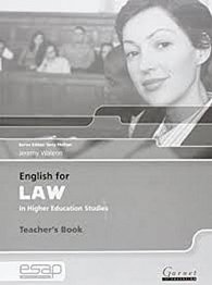English for Law Teacher Book