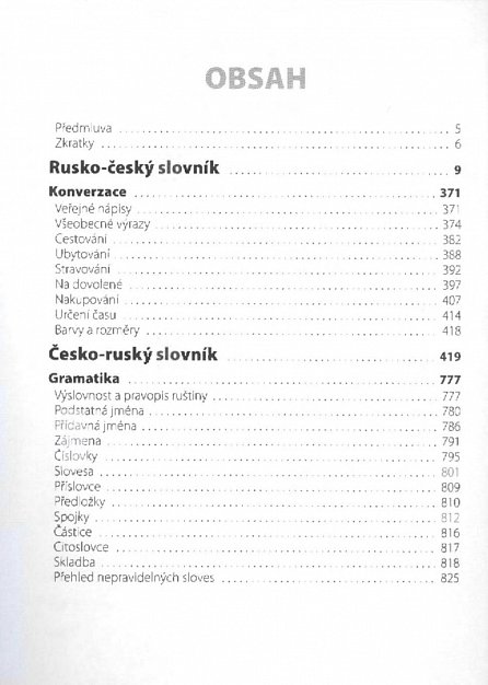 Náhled Rusko-český, česko-ruský kapesní slovník ...nejen na cesty, 4.  vydání