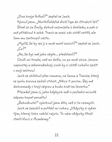 Náhled Charlie Merrick a jeho parta nul - Branky, body, kámoši