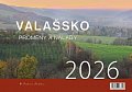Kalendář 2026 Valašsko/Proměny a nálady - nástěnný