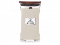 WoodWick Tonka & Almond Milk svíčka váza 609g