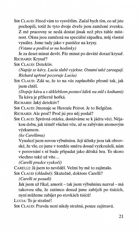 Náhled Detektivní hry 2 (Černá káva, A pak už tam nezbyl ani jeden, Poslední víkend), 1.  vydání