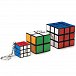 Rubikova kostka - sada trio 3x3 + 2x2 a 3x3 přívěšek