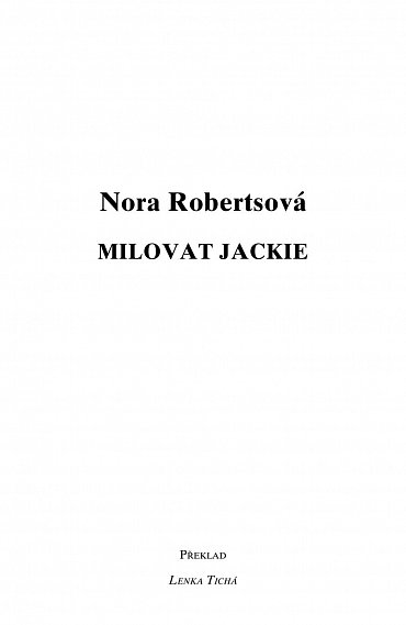 Náhled Milovat Jackie