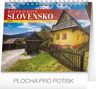 Rozprávkové Slovensko - stolový kalendár 2017