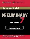 Cambridge English Preliminary PET 7: Student´s Book with answers