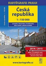 Autoatlas Česká Republika 1:150 000 2014/2015