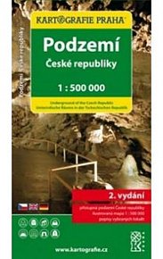 Podzemí České republiky 1:500 000 2.vydání