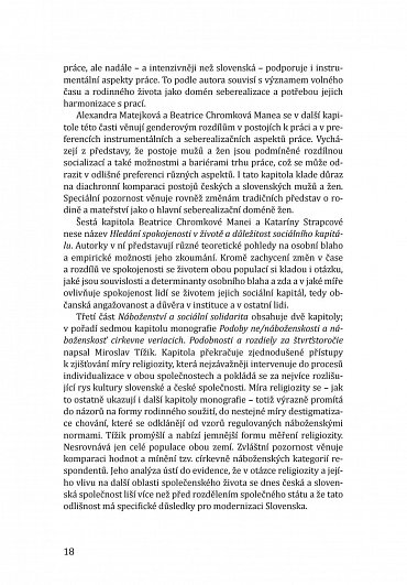 Náhled Odděleně spolu? Česko a Slovensko optikou vývoje hodnot po roce 1991
