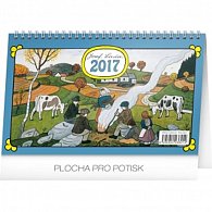 Kalendář stolní 2017 - Josef Lada/Podzim