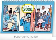 Kalendář stolní 2020 - Josef Lada – Švejk, 23,1 × 14,5 cm