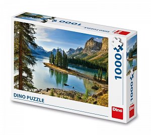 Puzzle Jezero Maligne 1000 dílků