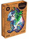 Unidragon dřevěné puzzle - Panda velikost L
