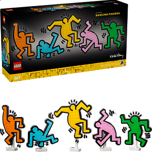 LEGO® ART 31216 Keith Haring – Tančící postavy