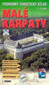 Malé Karpaty-podrobný turistický atlas