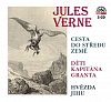 Verne Jules - Cesta do středu země, Děti kapitána Granta, Hvězda Jihu - 3CD