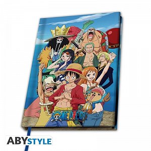 One Piece Zápisník A5 - Straw Hat Crew