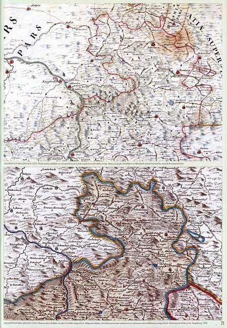 Náhled Staré mapy naší země 2 - Müllerovy mapy