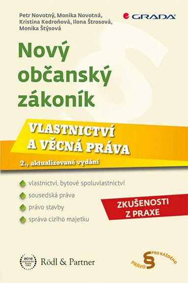 Náhled Nový občanský zákoník - Vlastnictví a věcná práva, 2.  vydání