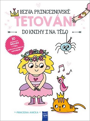 Bezva princeznovské tetování do knihy i na tělo