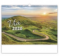 Kalendář nástěnný 2020 - Via