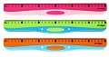 Keyroad Pravítko 30 cm, Easy liner - mix motivů
