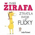 Malá žirafa ztratila svoje flíčky