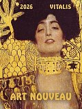Minikalendář 2026 Art Nouveau