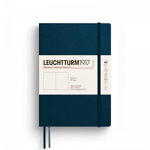 Leuchtturm1917 Zápisník Deep Sea Softcover A5 čistý