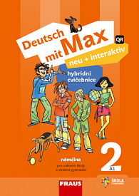 Deutsch mit Max neu + interaktiv 2 cvičebnice hybridní