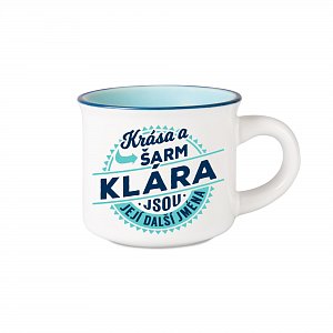 Espresso hrníček - Klára