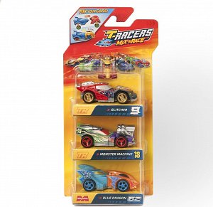T-Racers autíčko Mix 'N Race 3 ks
