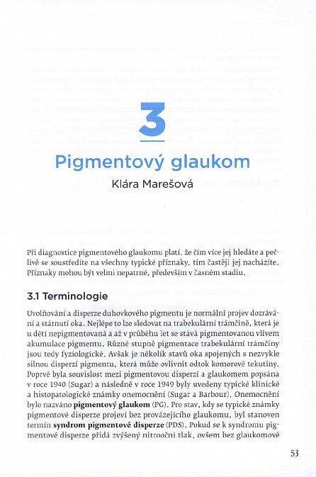 Náhled Sekundární glaukomy - Vybrané kapitoly